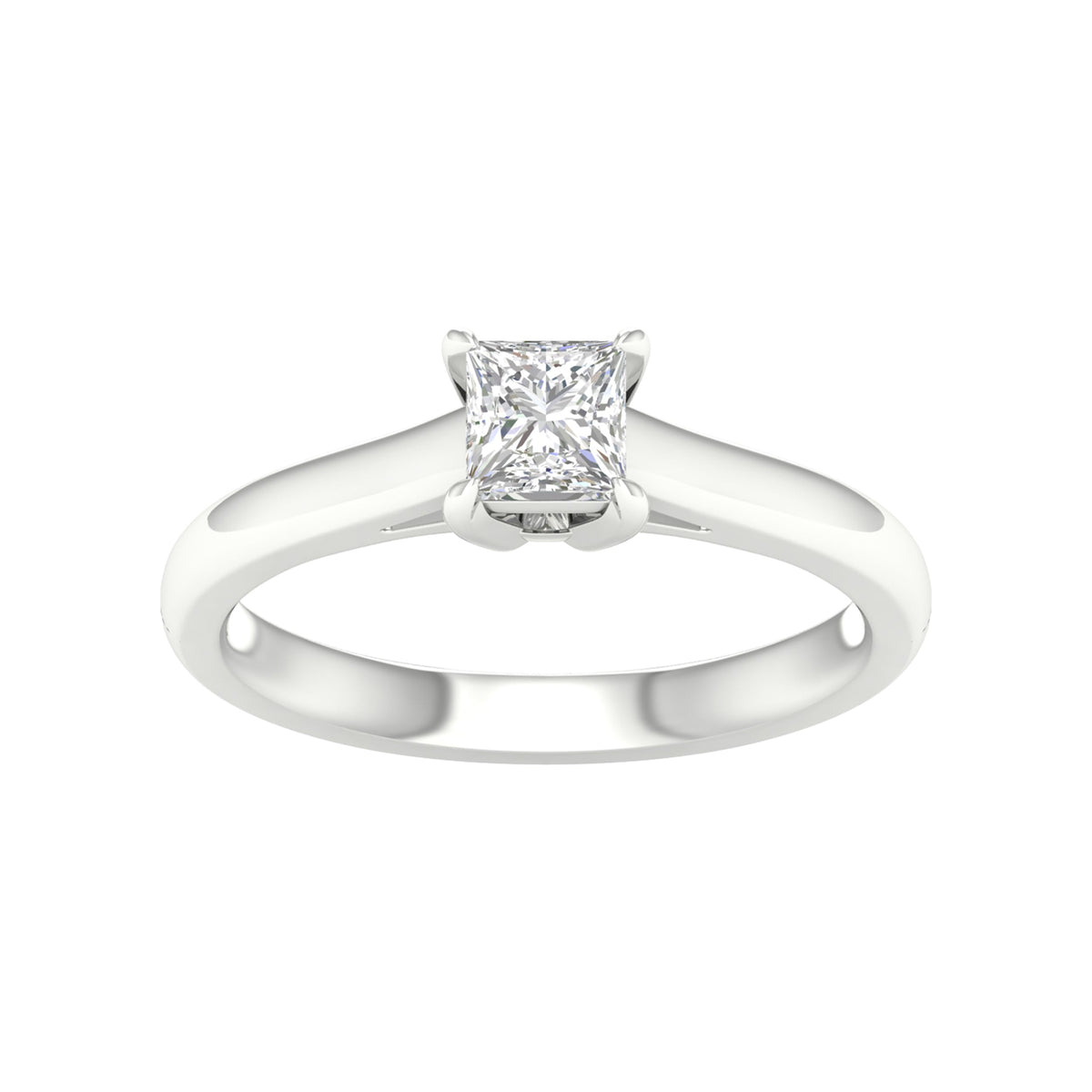 14K 0.50CT Certified Lab Grown Diamond Ring ( IGI Certified ) 64034
