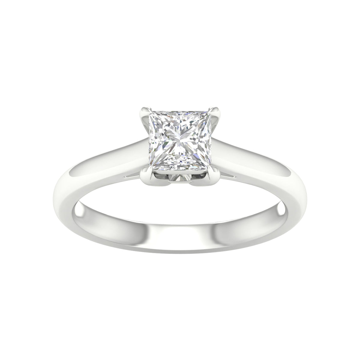 14K 1.00CT Certified Lab Grown Diamond Ring ( IGI Certified ) 64036