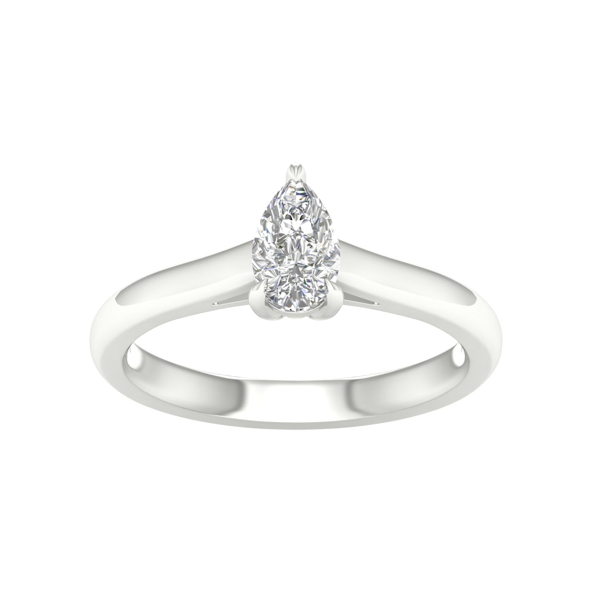 14K 0.50CT Certified Lab Grown Diamond Ring ( IGI Certified ) 64037