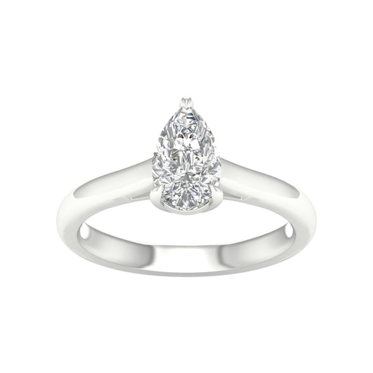 14K 1.00CT Lab Grown Engagement Ring ( IGI Certified ) 64039