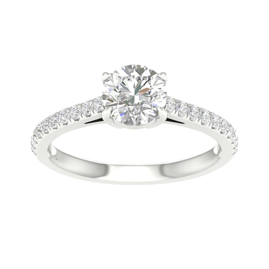 14K 2.00CT Certified Lab Grown Diamond Ring 65751