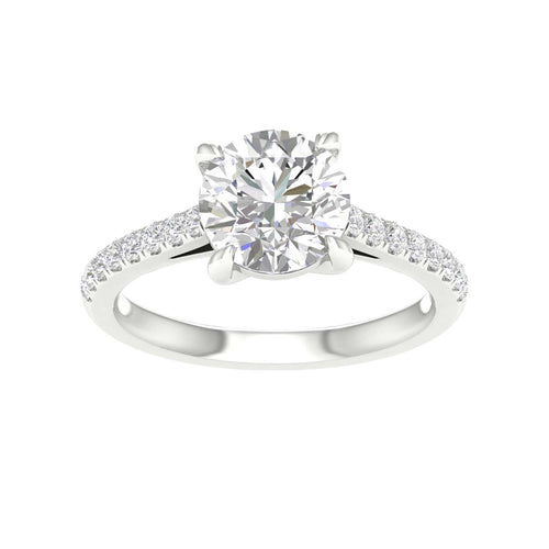14K 2.25CT Certified Lab Grown Diamond Ring ( IGI Certified ) 64042