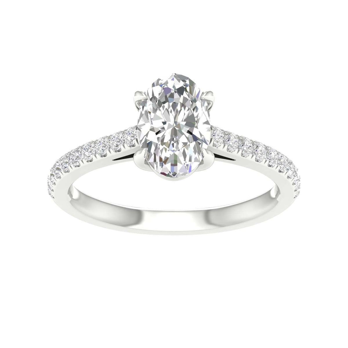 14K 1.25CT Certified Lab Grown Diamond Ring ( IGI Certified ) 64043