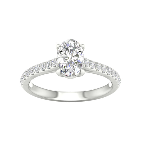 14K 1.75CT Certified Lab Grown Diamond Ring ( IGI Certified ) 64053