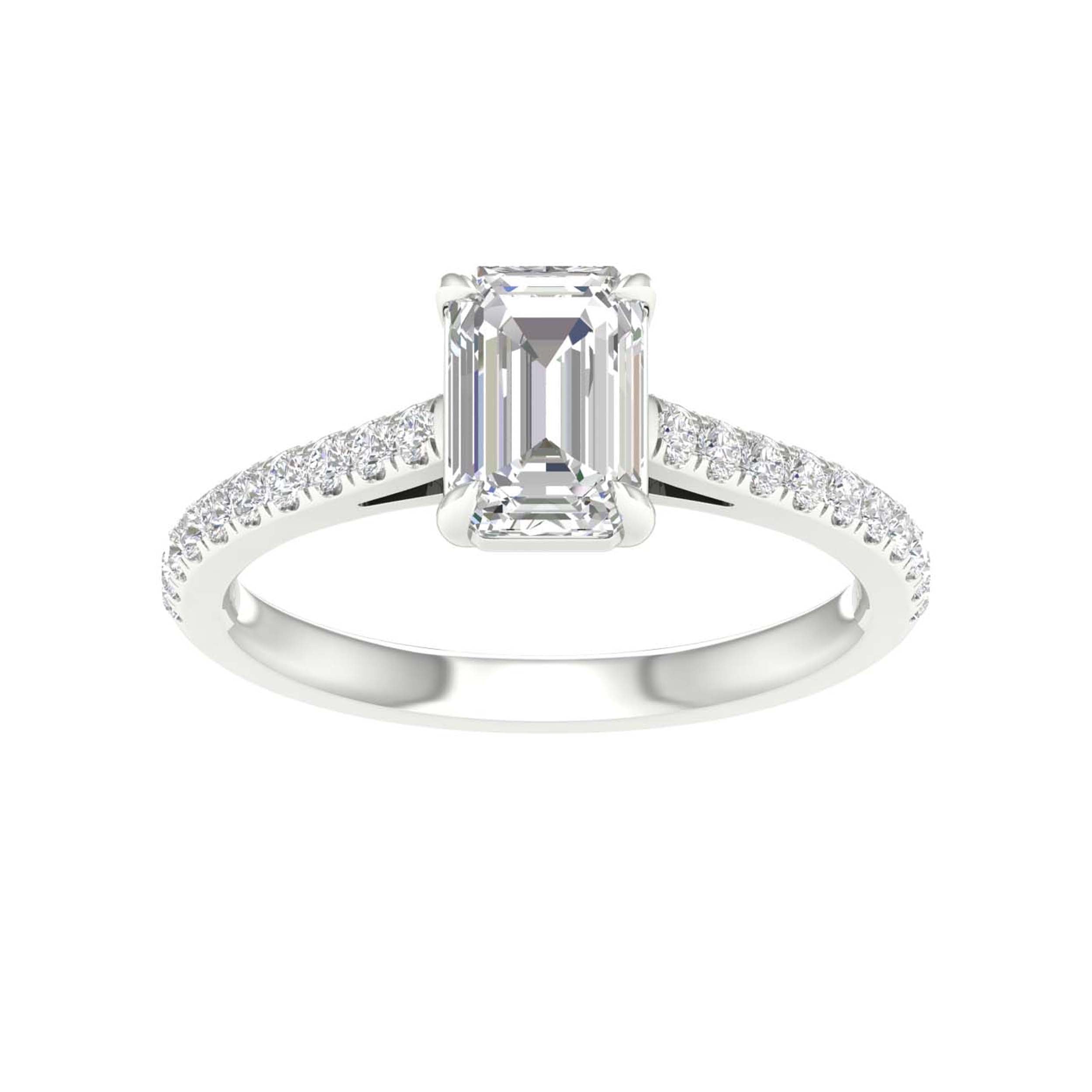 14K 1.25CT Certified Lab Grown Diamond Ring ( IGI Certified ) 64055