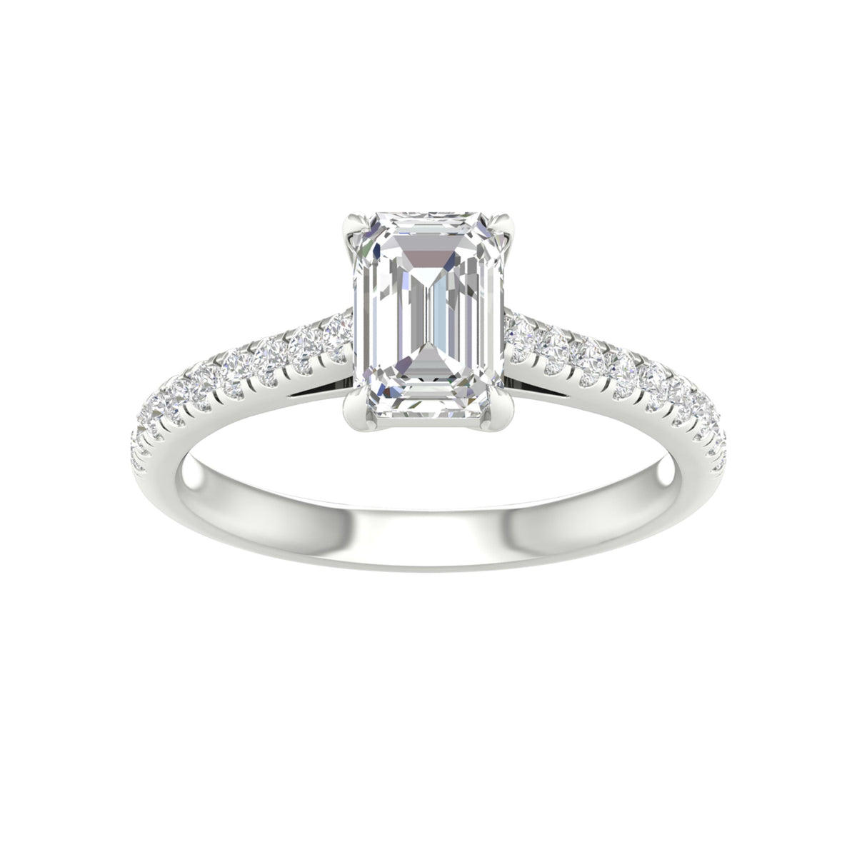14K 1.75CT Certified Lab Grown Diamond Ring ( IGI Certified ) 64056
