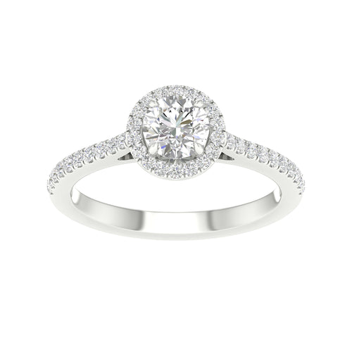 14K 1.00CT Certified Lab Grown Diamond Ring ( IGI Certified ) 64059