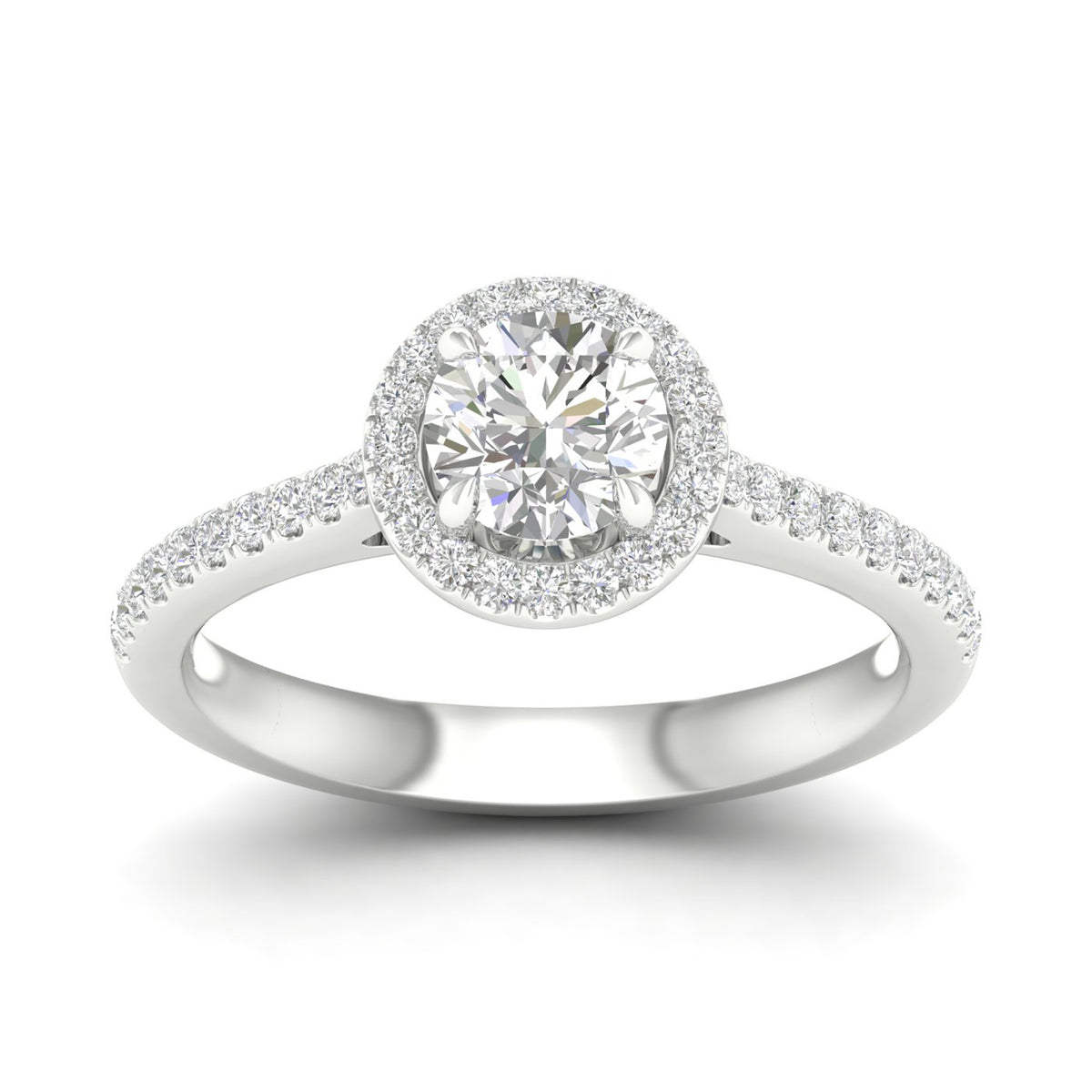 14K 1.25CT Certified Lab Grown Diamond Ring ( IGI Certified ) 64060