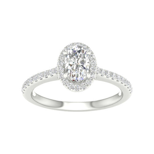 14K 1.00CT  Certified Lab Grown Diamond Ring ( IGI Certified ) 64061