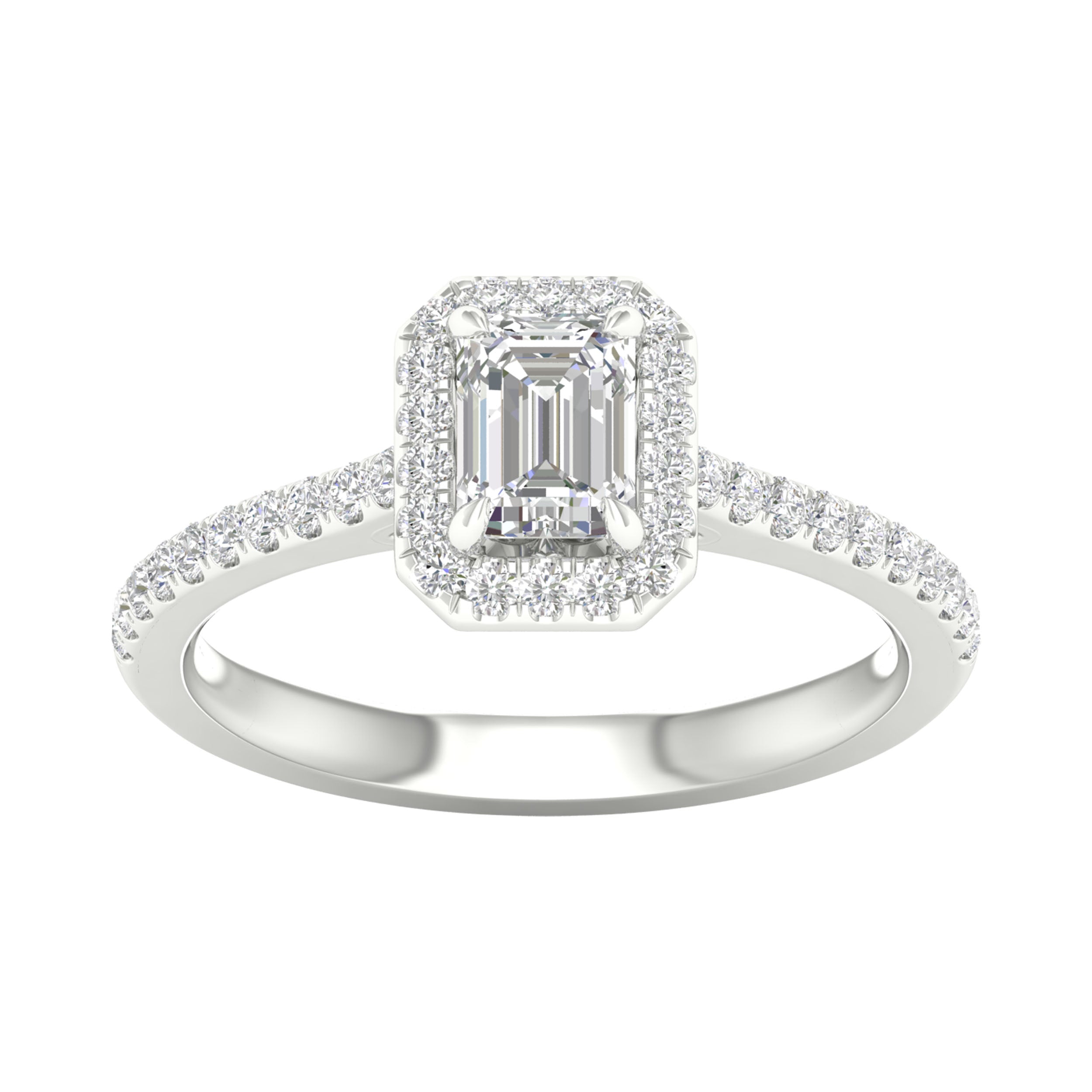 14K 1.00CT Certified Lab Grown Diamond Ring ( IGI Certified ) 64063