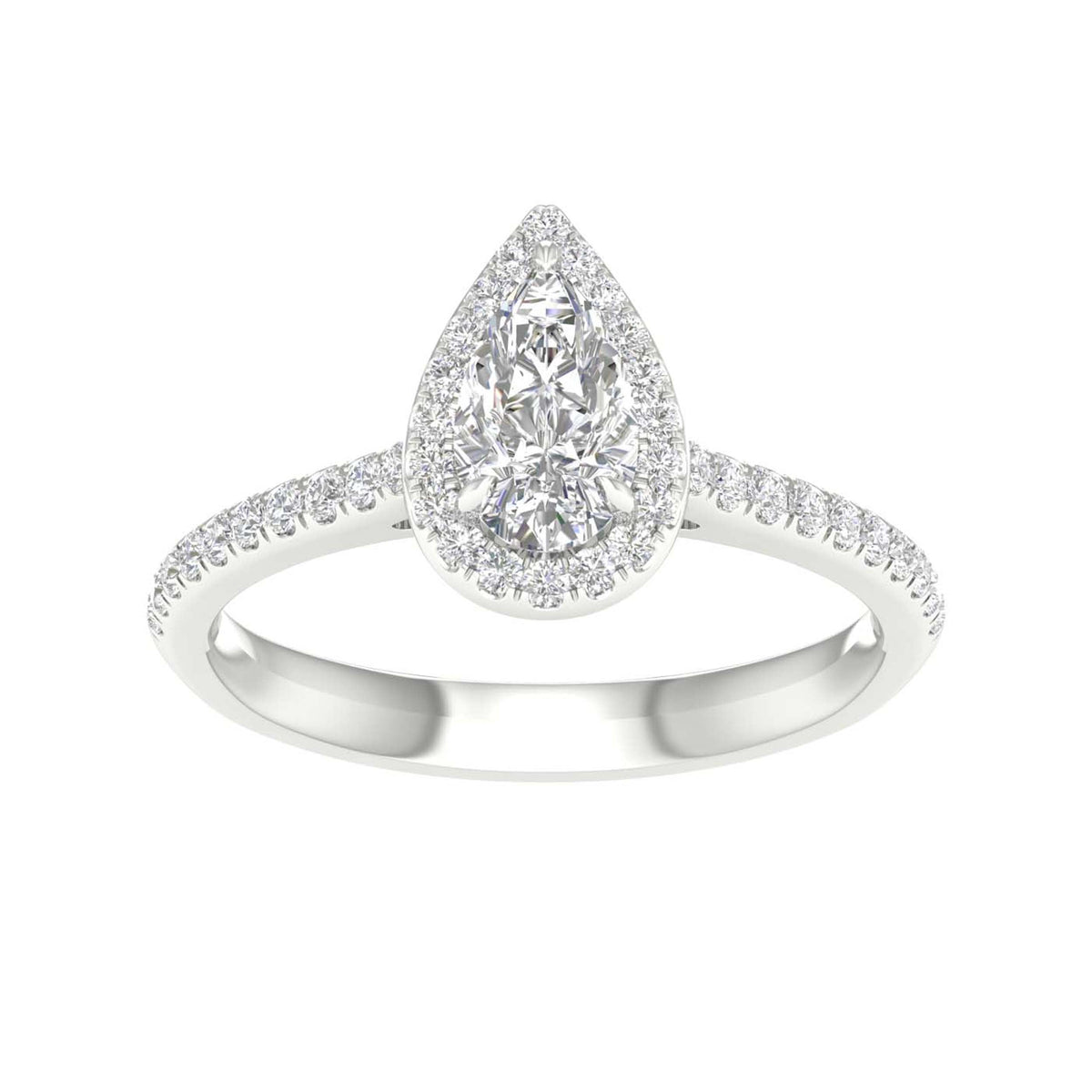 14K 1.00CT Certified Lab Grown Diamond Ring ( IGI Certified ) 64065