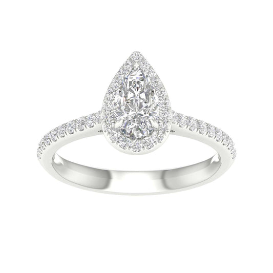 14K 1.00CT Certified Lab Grown Diamond Ring ( IGI Certified ) 64065