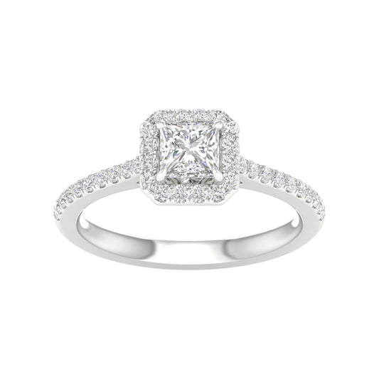 14k 1.00CT Certified Lab Grown Diamond Ring ( IGI Certified ) 64067