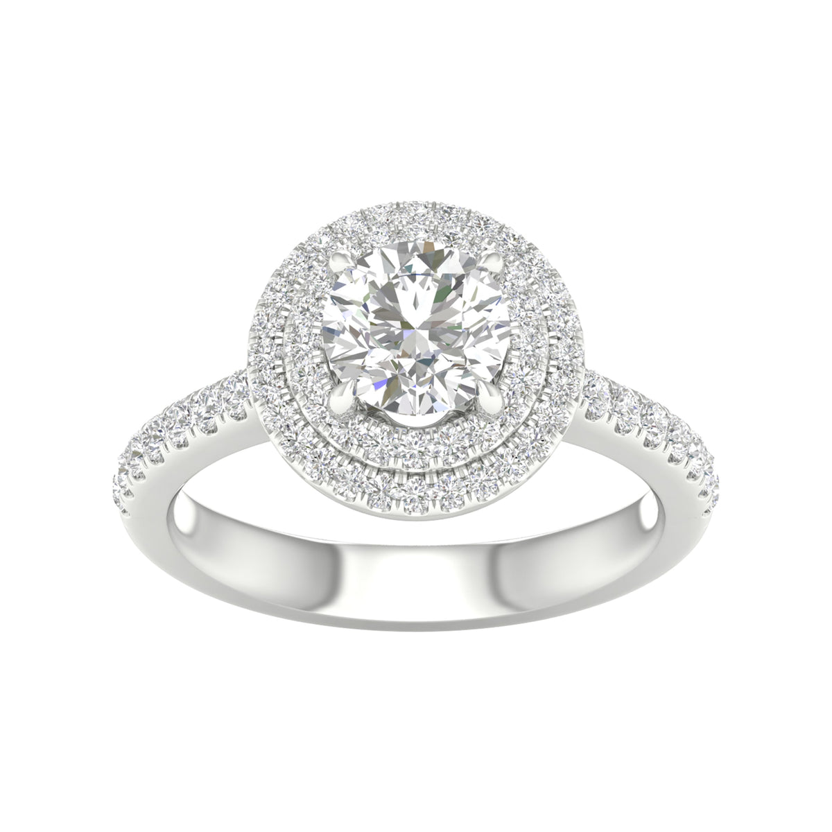 14K 2.00CT Certified Lab Grown Diamond Ring ( IGI Certified ) 64070
