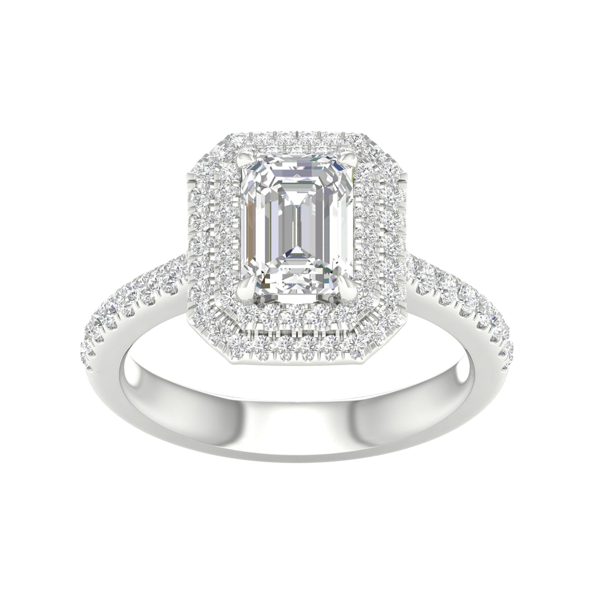 14K 2.00CT Certified Lab Grown Diamond Ring ( IGI Certified ) 64089