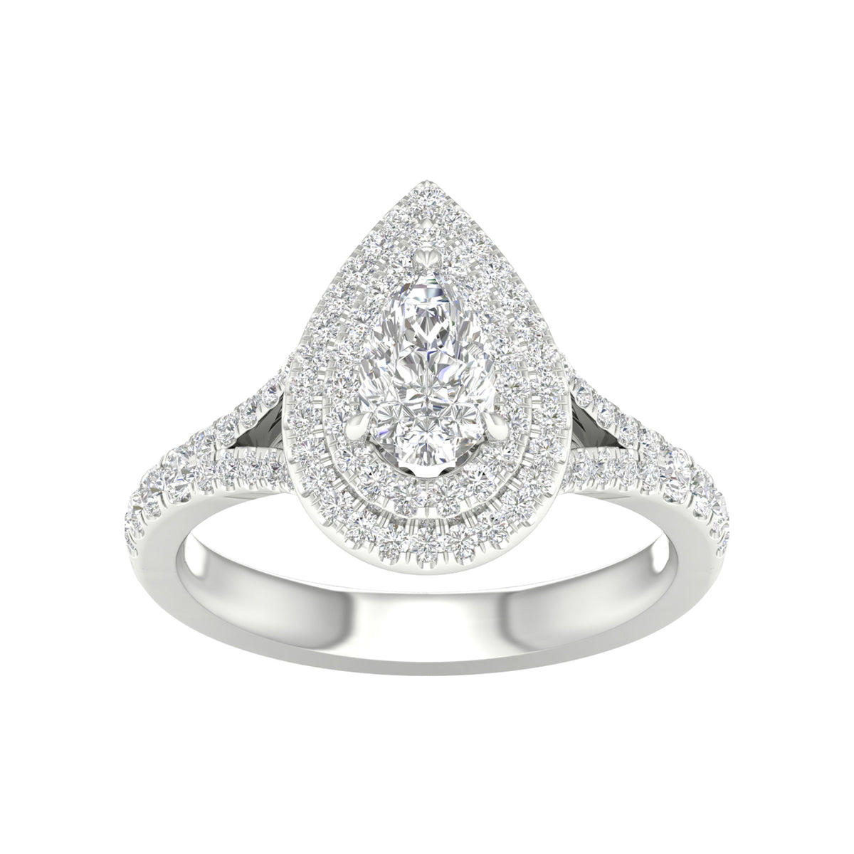 14K 1.25CT Certified Lab Grown Diamond Ring ( IGI Certified ) 64090