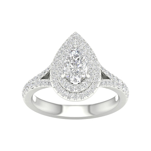 14K 1.25CT Certified Lab Grown Diamond Ring ( IGI Certified ) 64090