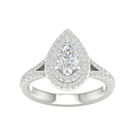 14K 1.25CT Certified Lab Grown Diamond Ring ( IGI Certified ) 64090