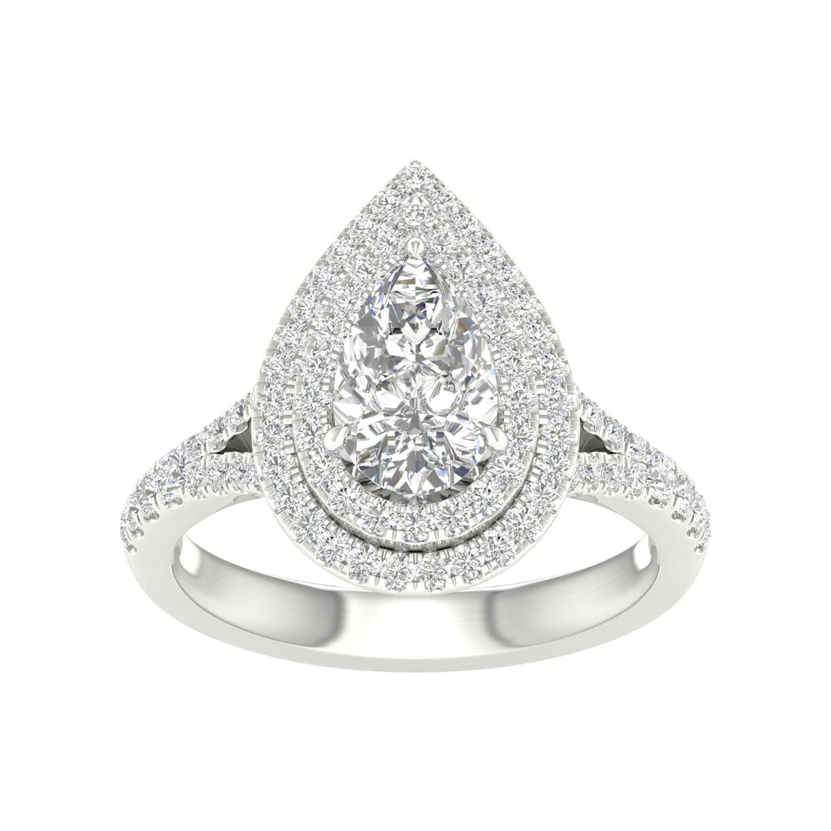 14K 2.00CT Certified Lab Grown Diamond Ring ( IGI Certified ) 64091