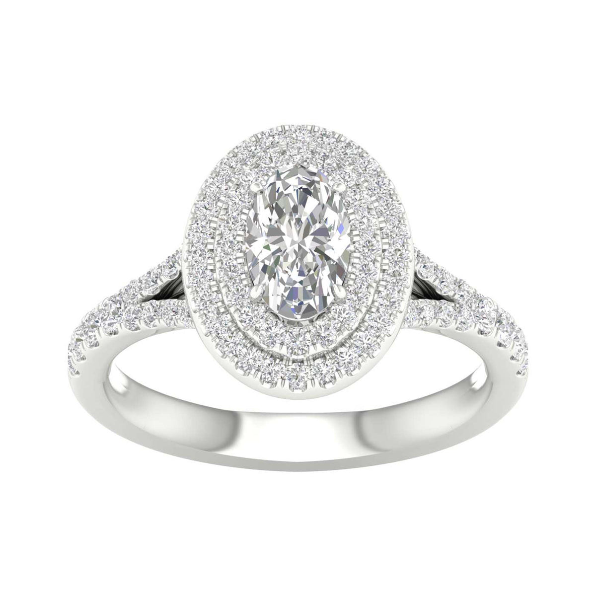 14K 1.50CT Lab Grown Diamond Ring 64093
