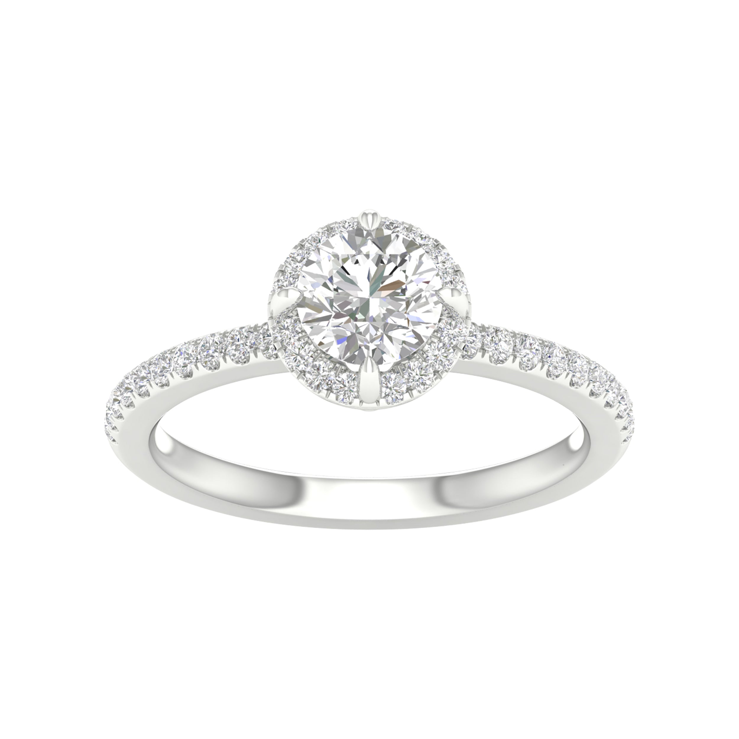 14K 1.25CT Certified Lab Grown Diamond Ring ( IGI Certified ) 64097