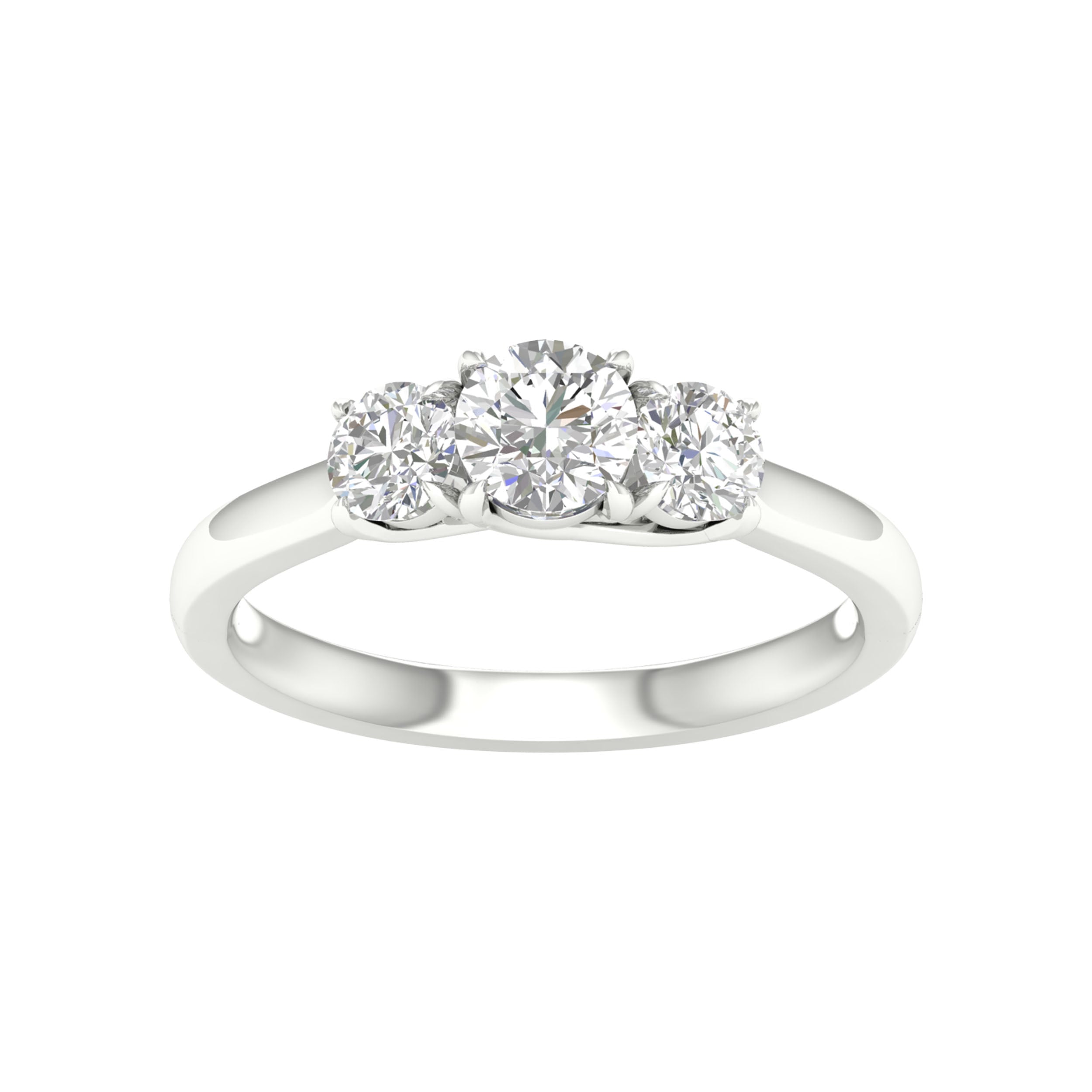 14K 1.00CT Certified Lab Grown Diamond Ring ( IGI Certified ) 64100