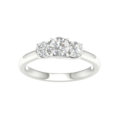 14K 1.00CT Certified Lab Grown Diamond Ring ( IGI Certified ) 64100