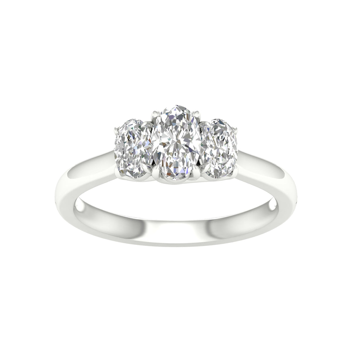 14K 1.00CT Certified Lab Grown Diamond Ring ( IGI Certified ) 64102