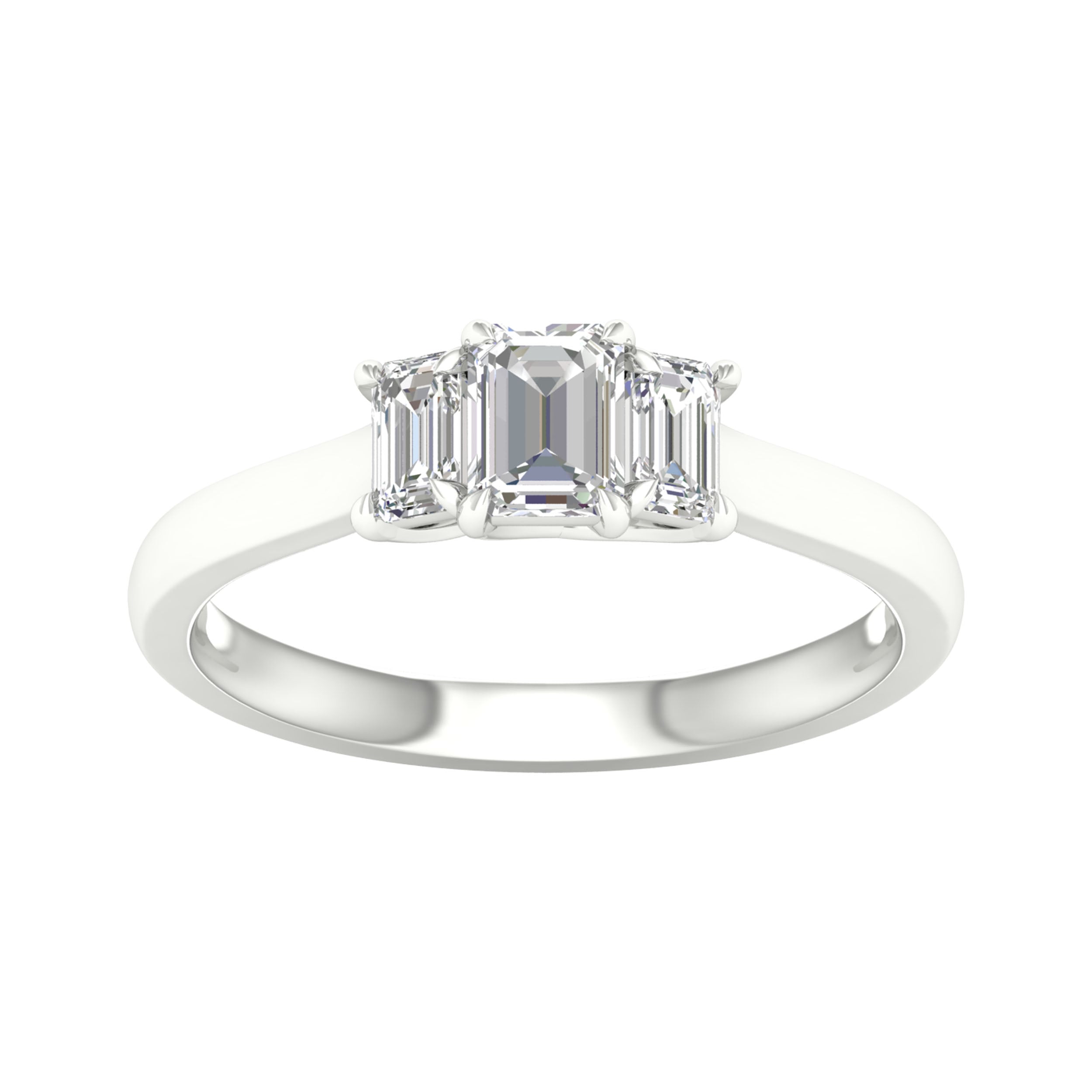 14K 1.00CT Certified Lab Grown Diamond Ring ( IGI Certified ) 64104