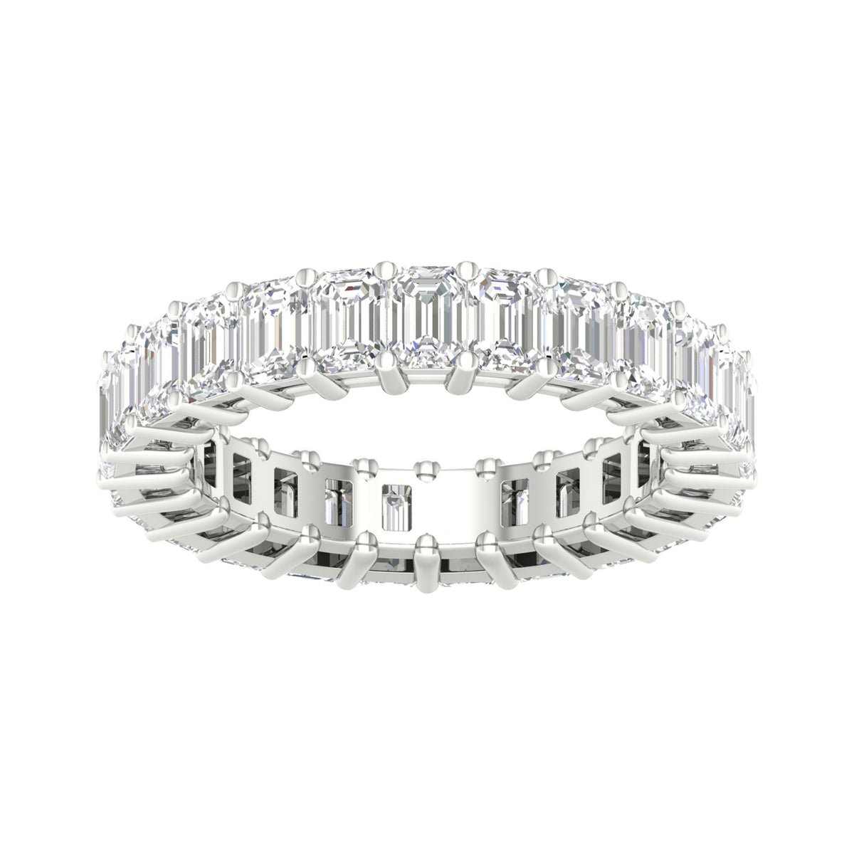 14K 5.00CT Certified Lab Grown Diamond Band ( IGI Certified ) 64107