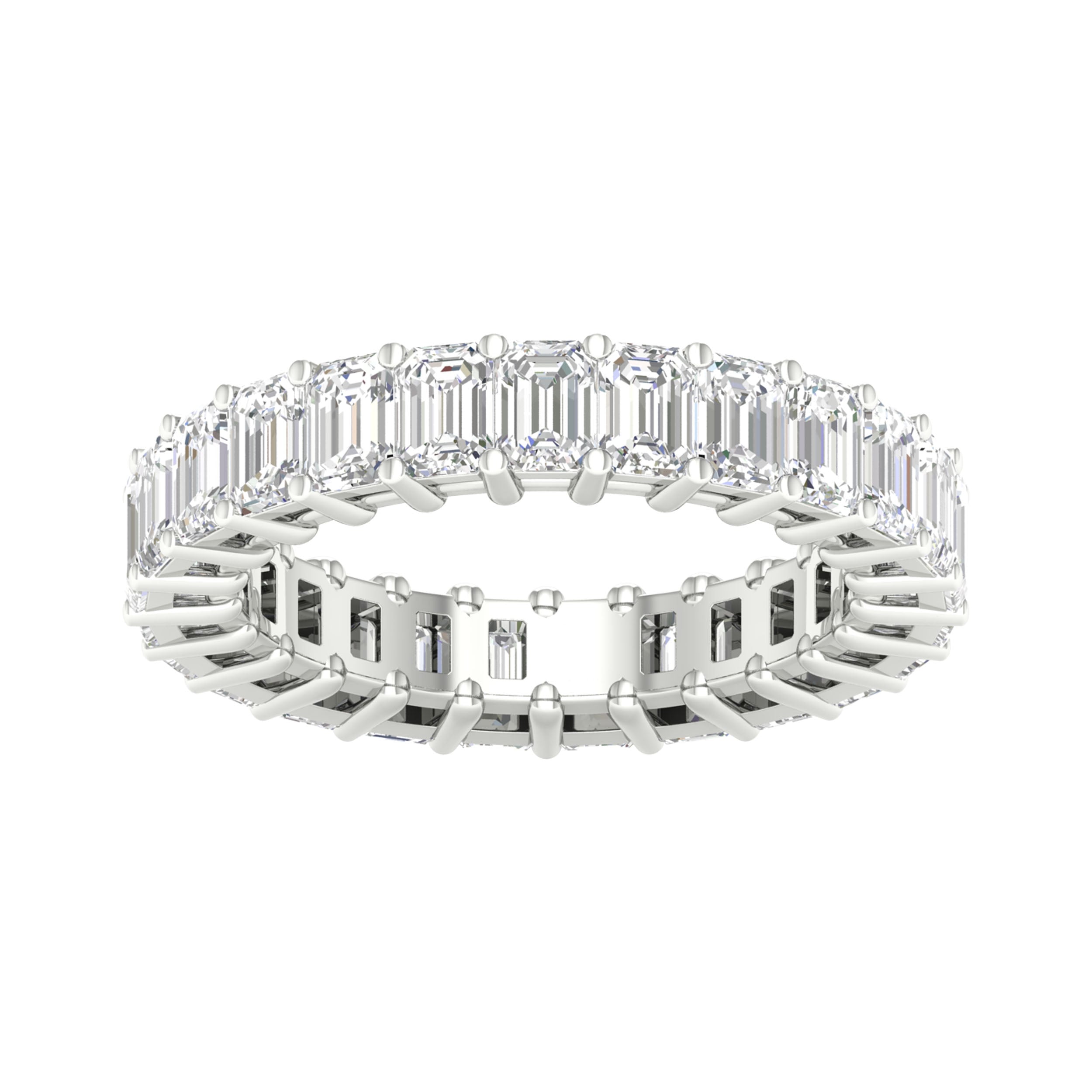 14K 5.00CT Certified Lab Grown Diamond Band ( IGI Certified ) 64107