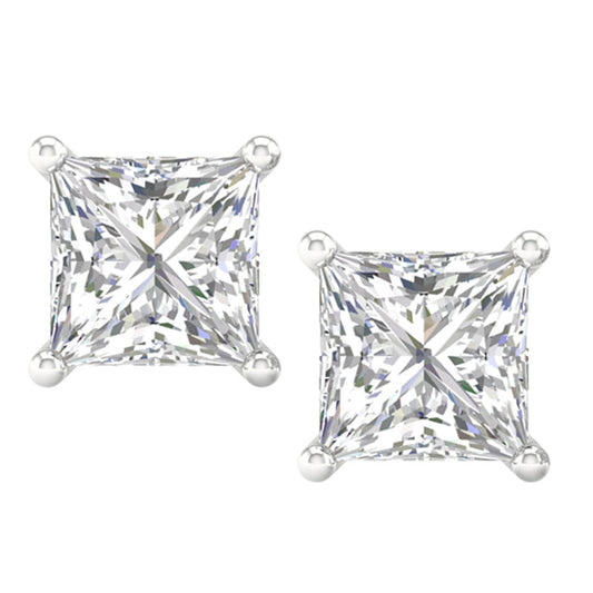 14K 1.00 CT Lab Grown Diamond Stud Earrings 72587