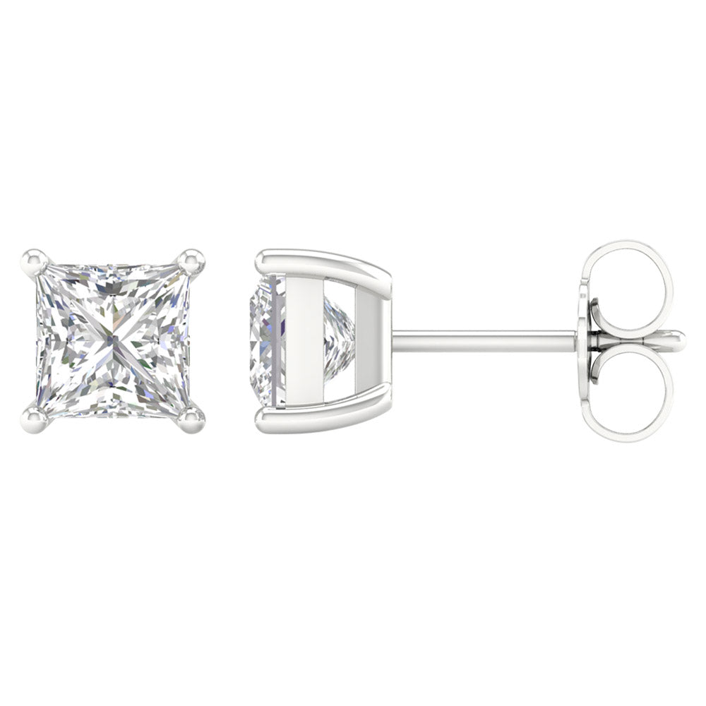 14K 1.00 CT Lab Grown Diamond Stud Earrings 72587