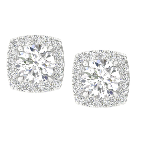 14K 1.16CT Lab Grown Earrings 64143