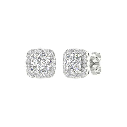 14K 2.25ct Certified Lab Grown Diamond Earrings 64144
