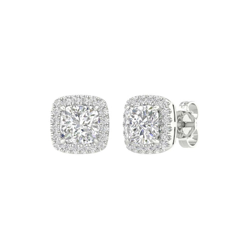 14K 2.25ct Certified Lab Grown Diamond Earrings 64144