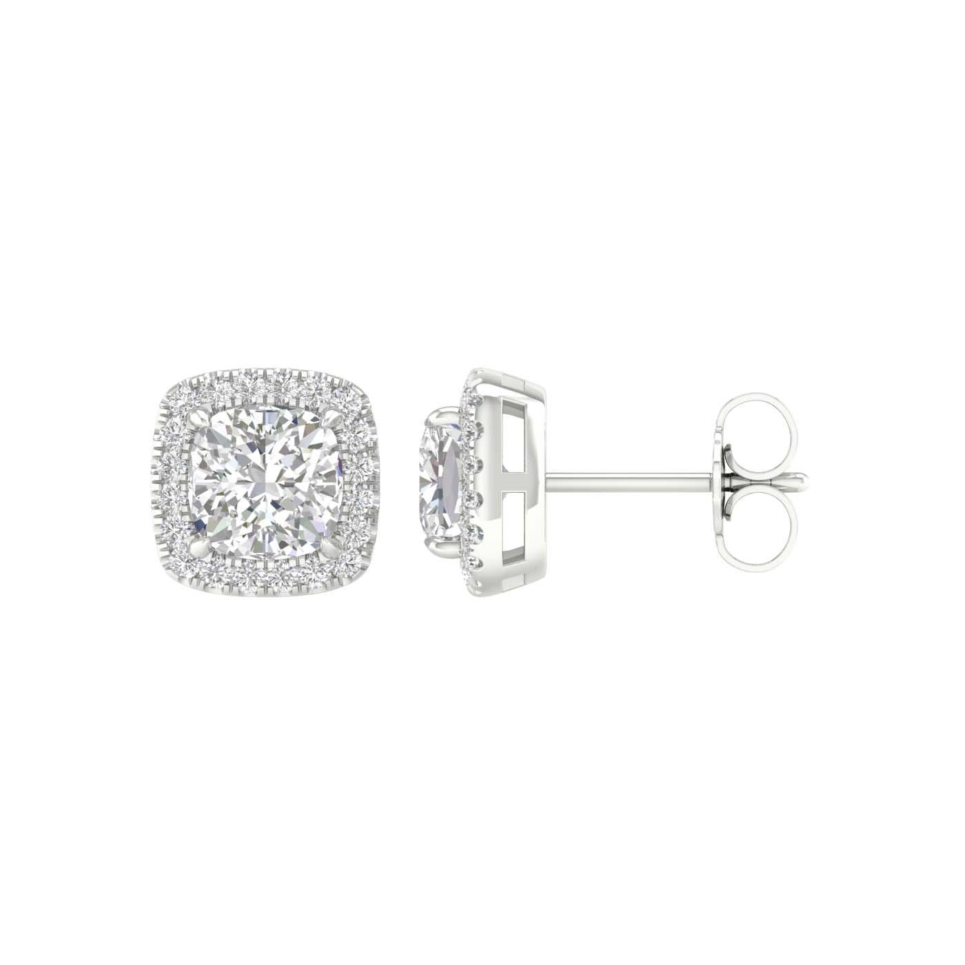 14K 2.25ct Certified Lab Grown Diamond Earrings 64144