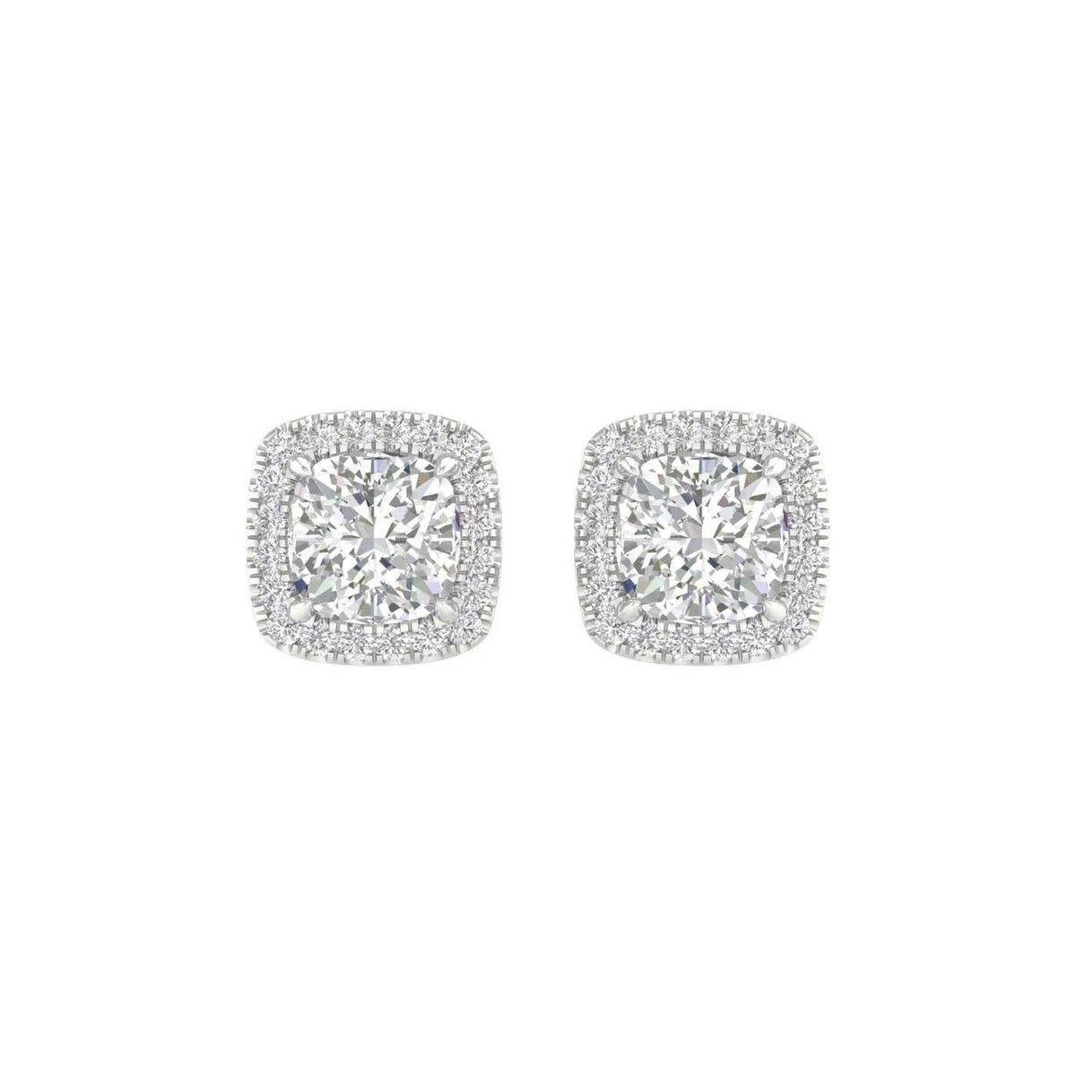 14K 2.25ct Certified Lab Grown Diamond Earrings 64144