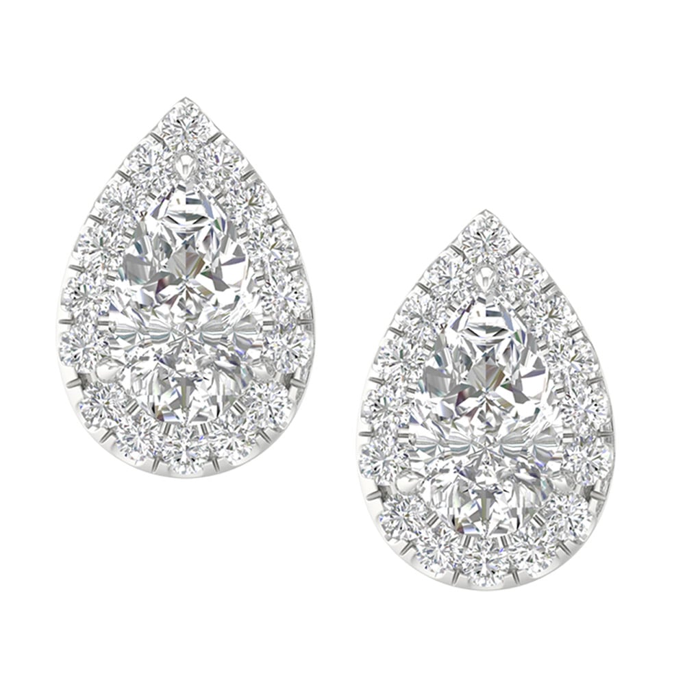 14K 1.15CT Lab Grown Earrings 64145