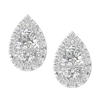 14K 1.15CT Lab Grown Earrings 64145