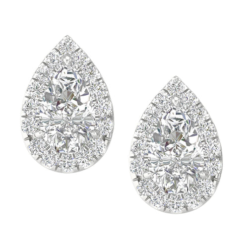 14K 1.15CT Lab Grown Earrings 64145