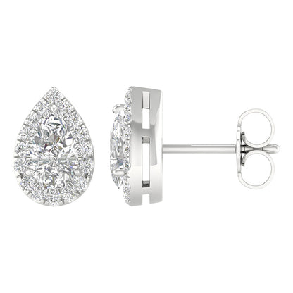 14K 1.15CT Lab Grown Earrings 64145