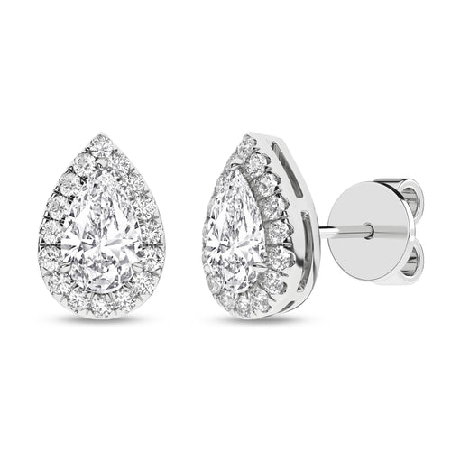 14K 2.25ct Certified Lab Grown Diamond Earrings 64146