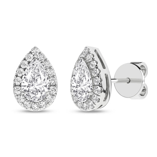 14K 2.25ct Certified Lab Grown Diamond Earrings 64146