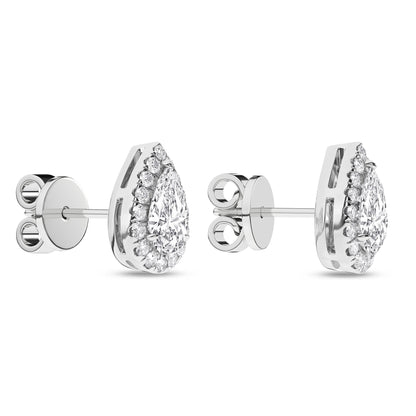 14K 2.25ct Certified Lab Grown Diamond Earrings 64146