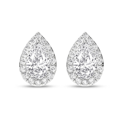 14K 2.25ct Certified Lab Grown Diamond Earrings 64146