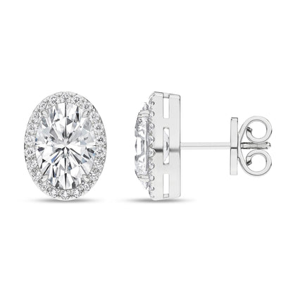 14K 2.25ct Certified Lab Grown Diamond Earrings 64155