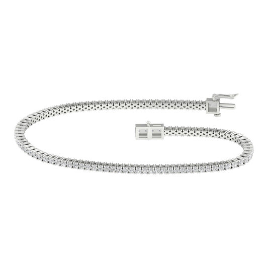 14K 2.00CT Certified Lab Grown Diamond Bracelet 69840