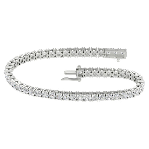 14K 6.00CT  Certified Lab Grown Diamond Bracelet 68829