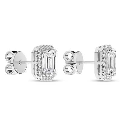 14K 2.25ct Certified Lab Grown Diamond Earrings 64318